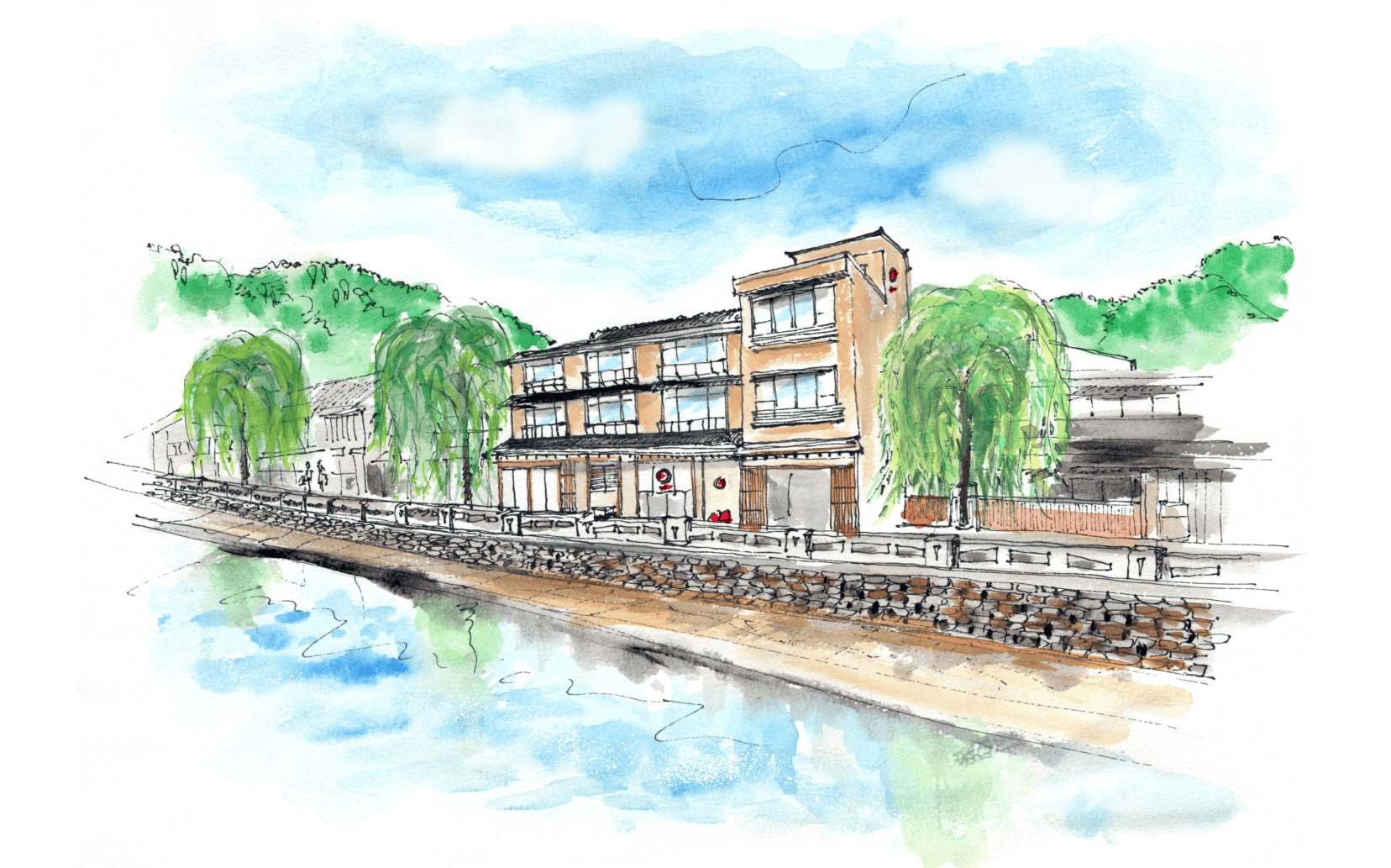 Exterior illustration